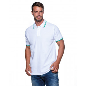 Tricou polo pentru bărbați JHK POLO REGULARE MAN CONTRAST